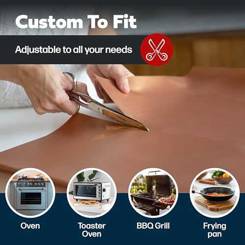 image for Cooks Innovations Non-Stick Oven Protector Mat - 2 Heavy Duty Nonstick