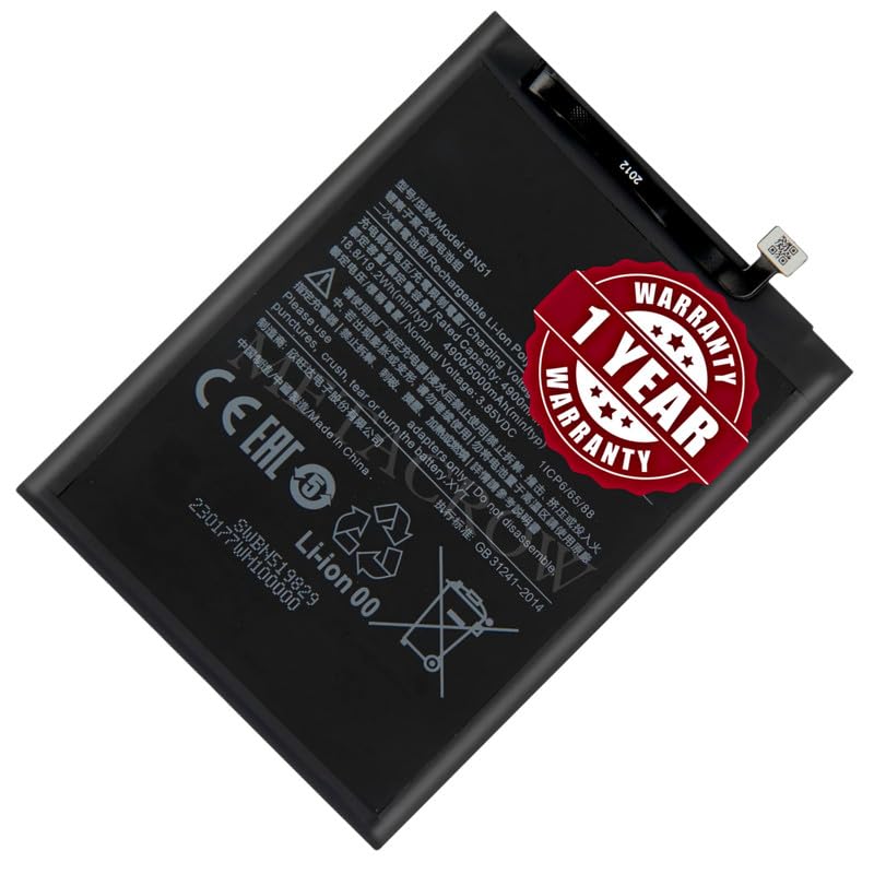 Image of Original BN51 Battery Compatible for Xiaomi Redmi 8 | Redmi 8A - (5000mAh) - 1 Year Warranty JK1