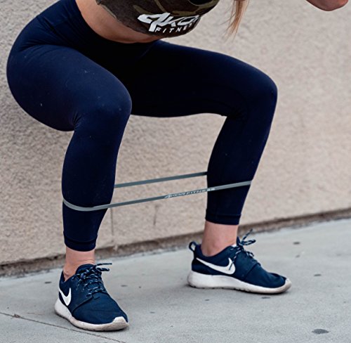 Image of 4KOR Fitness Resistance Loop Band Set, Perfect for Crossfit, Yoga, Physical Therapy, and Booty Building