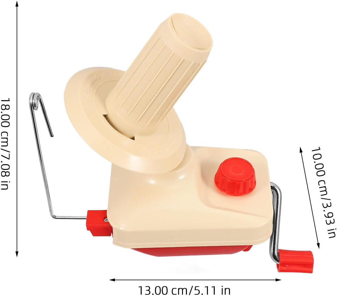 Hand Yarn Ball Winder for Crocheting, Beginner Friendly Home Tool