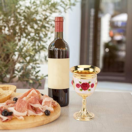 2 Unidades De Vinho Branco Alto Decoração Vintage Decoração De Casamento Taça De Cálices De Natal Co