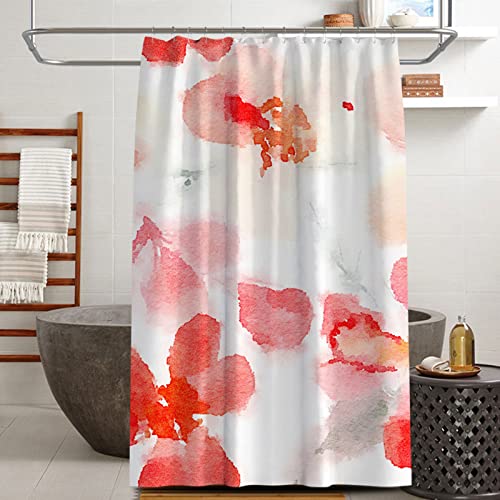 Rideau de douche anti moisissure 200x200cm fleurs polyester