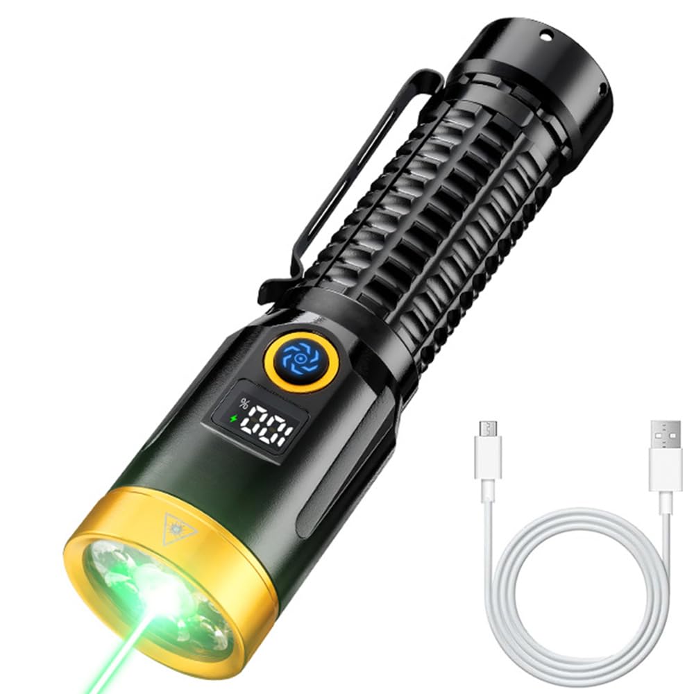 Amazon.co.jp: 懐中電灯 超高輝度8000ルーメン 超遠距離照射2000m Type