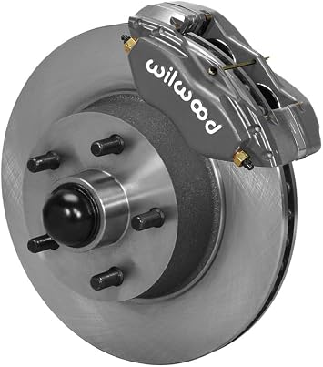 Wilwood 140-13477 Forged Dynapro Classic Series 11.30" Front Big Brake Kit With Gray Calipers, Compatible with 1970-1974 Ford and Mercury CarS