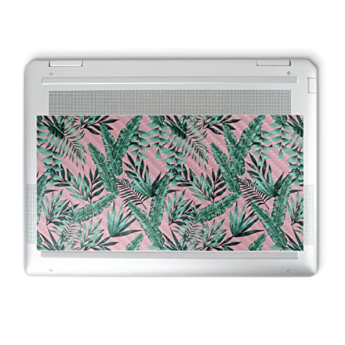 Image of MightySkins Carbon Fiber Skin Compatible with HP Spectre x360 14 inch (2022) Full Wrap Kit - Two Tone Tropical | Protective, Durable Textured Carbon Fiber Finish | Easy to Apply | Made in The USA