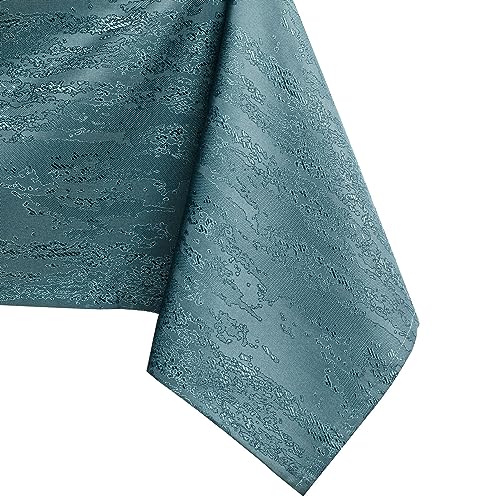 Nappe en polyester de qualité Vesta AmeliaHome bleu pétrole