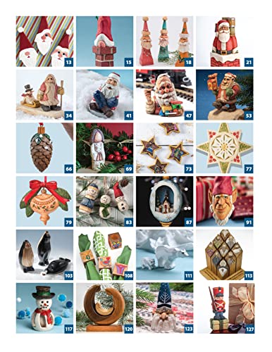 How-To Book of Christmas Carving: 32 Projects to Whittle, Carve & Paint (Fox Chapel Publishing) Best-Of Projects from Woodcarving Illustrated - Santas, Reindeer, Snowmen, Elves, Penguins, and More - Image 3