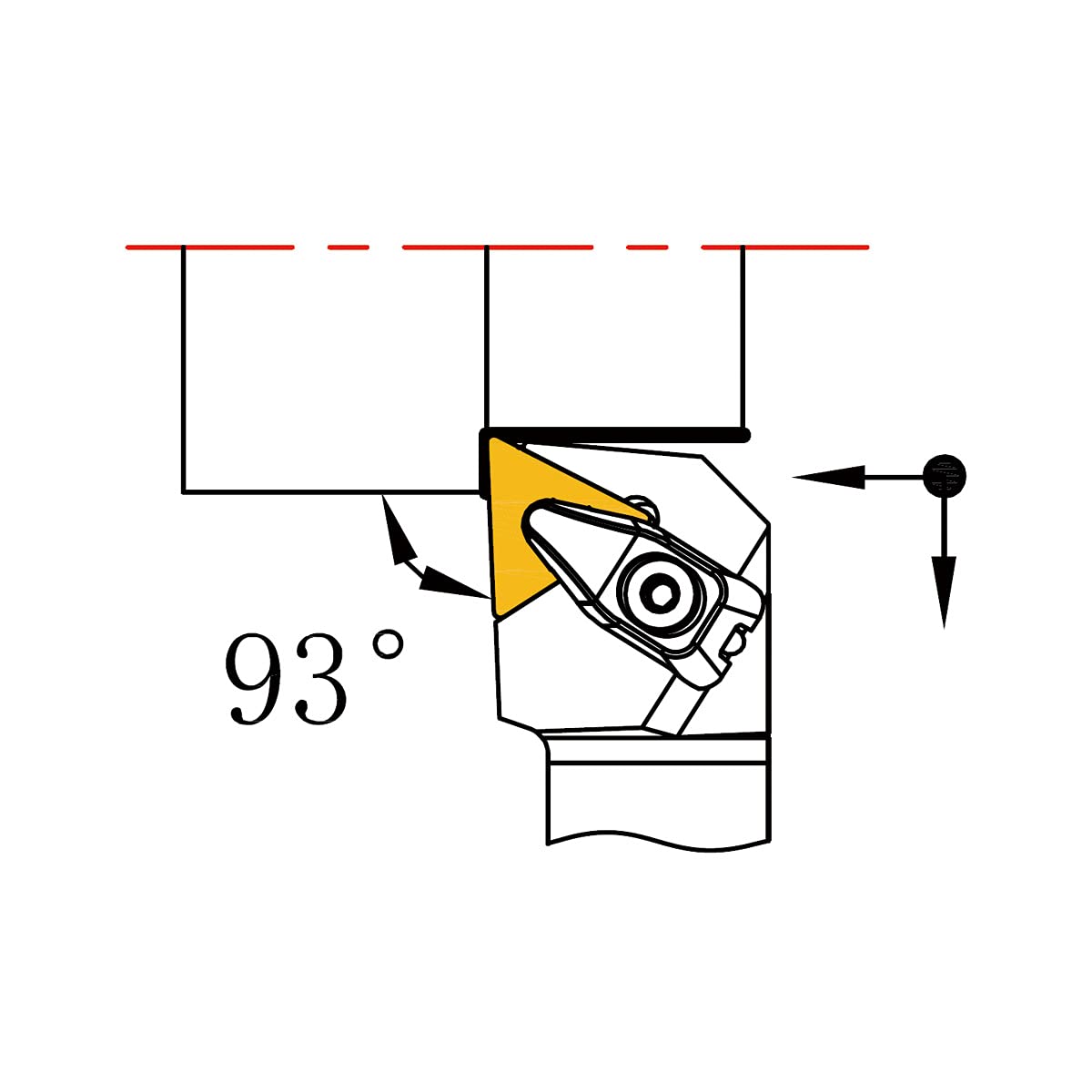 HHIP 2023-0161 MTJNR 16-4D Turning Tool Holder