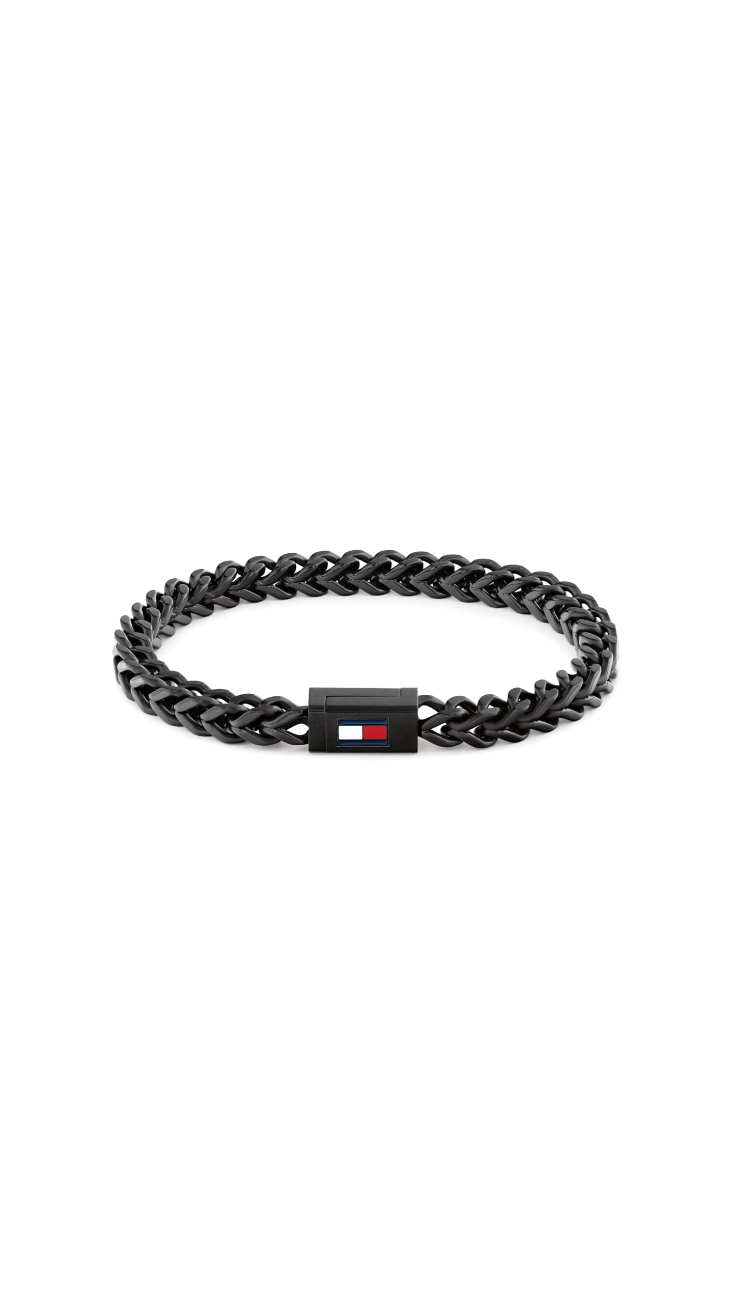 Tommy Hilfiger Men's Black ’S Chain Bracelet, Sports Direct