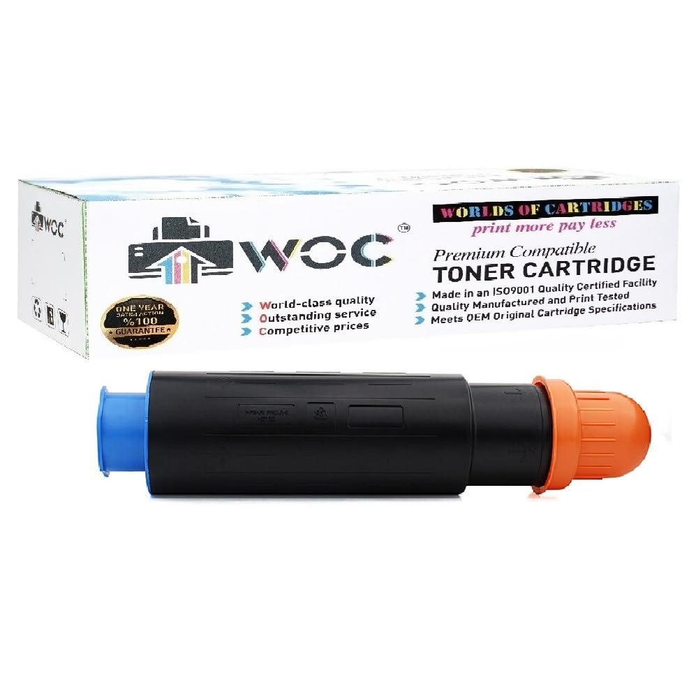 WOC Compatible Toner Cartridge Replacement for Canon 3766B003AA (GPR-38) / NPG-54 / C-EXV36 (Black) for Use in imageRUNNER Advance 6055/6065 / 6075/6255 / 6265/6275