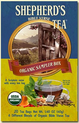 Organic Bible Verse Tea: Sampler Box