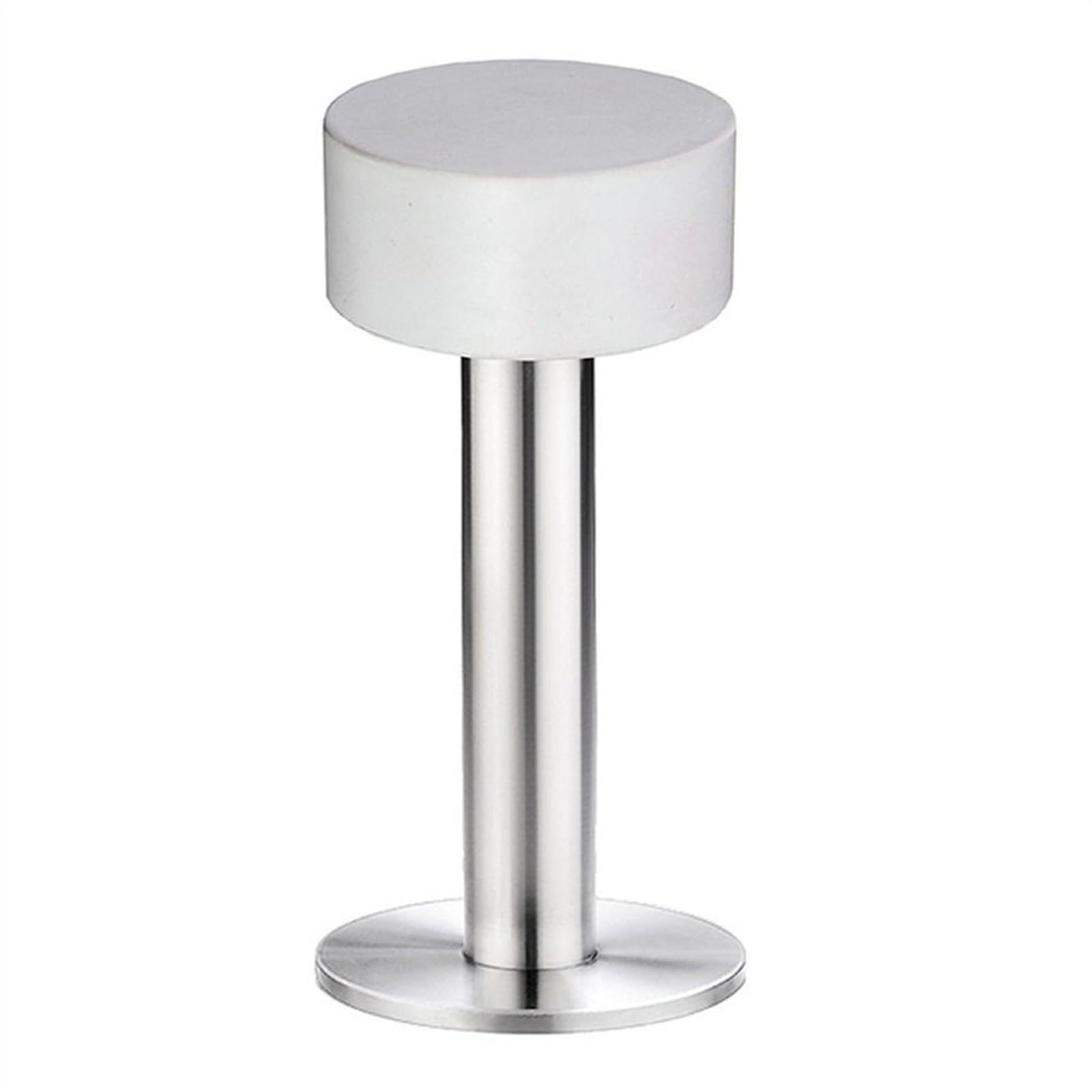 Self-Adhesive Home Floor Hardware Door Stoppers Rubber Stopper Non Punch Door Holder Door Stop (Color : White, Size : 100mm)