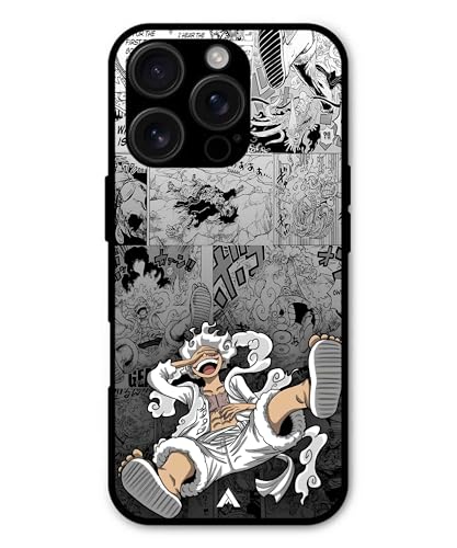 Image of Premium Anime 2 Case for iPhone 13 Pro (Glossy Finish) Soft-Touch Metal TPU Back Cover, Shockproof, Designer, Aesthetic Mobile Phone Case