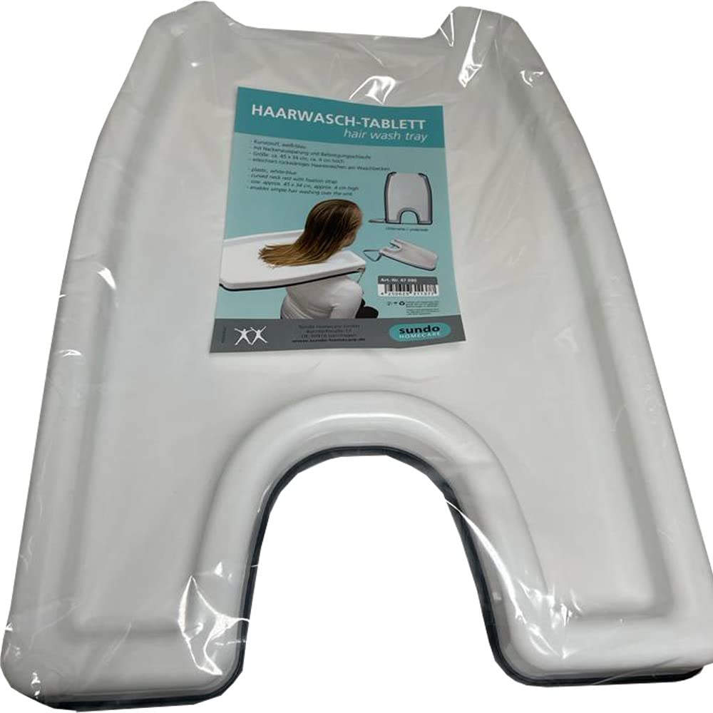 Behrend Haarwasch Tablett Haarwaschhilfe Haarwaschtablett Nackenausschnitt Wandmontage Kunststoff 1 Stück (1er Pack) Haarwaschsink Haarwaschbecken