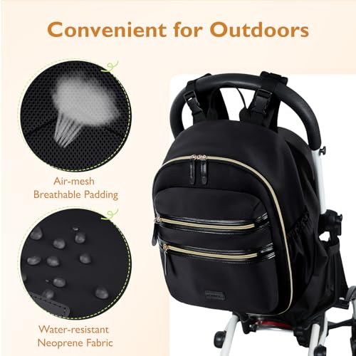 mommore Mini Neoprene Diaper Backpack