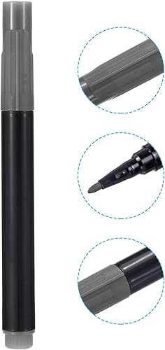 Miniatura 4 de PATIKIL Rotuladores de borrado en seco, paquete de 10 unidades, tinta naranja y gris, punta fina, bajo olor, pizarra blanca para oficina, hogar,