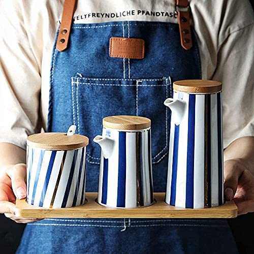 Burette d'huile en céramique au design épuré et durable