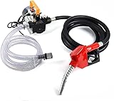 【Leistungsstarke Funktion】 Dieses Selbstansaugend Ölpumpe kann als Kraftstoffversorgung für vom Fahrer betriebene Fahrzeuge wie Baumaschinen, Bagger, Planierraupen, Zementmischer, Aufzüge, Lastwagen, Bergbaumaschinen und landwirtschaftliche Maschinen verwendet werden. Es ist auch ideal zum Befüllen oder Entleeren von Dieselkraftstoff- und Öllagertanks.