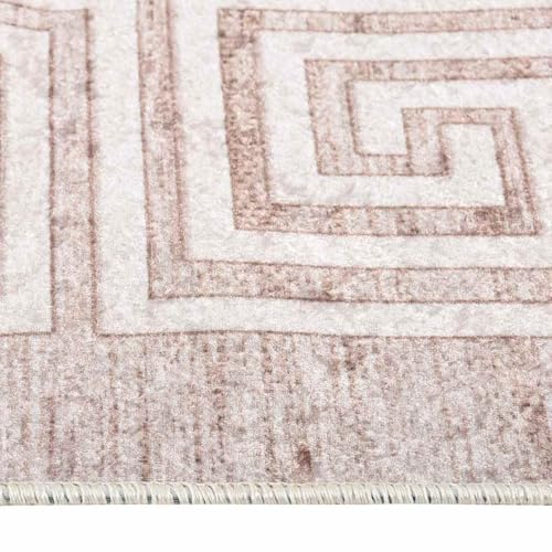 Tapis de sol velours beige antibactérien résistant aux bruits de pas