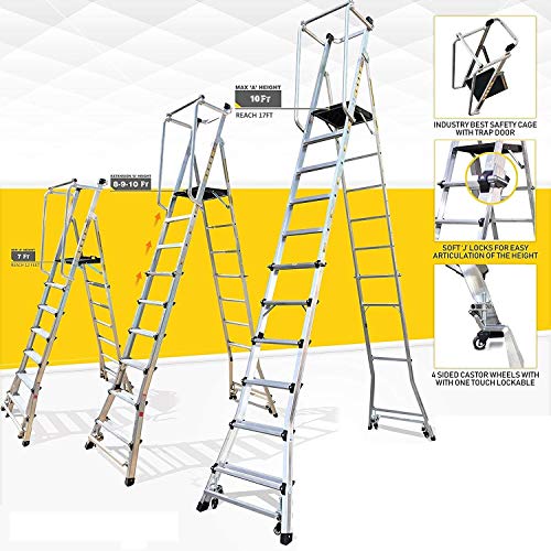 EuroLadderSystems Euro Ladder Systems Gorilla Cage 7-11Ft (R...