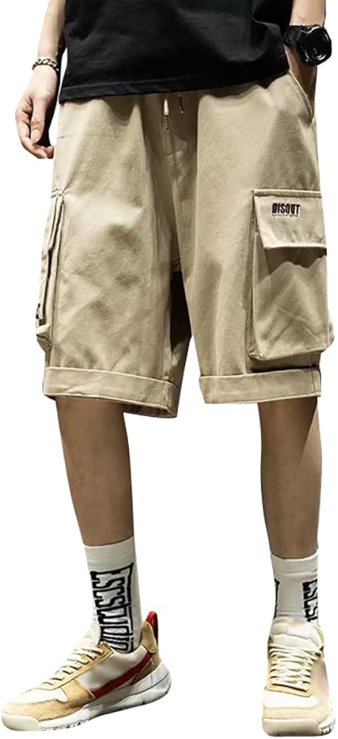 Amazon ハーフパンツ メンズ カーゴパンツ 夏 ショートパンツ ショーパン 短パン 夏服 イージーパンツ ウエストゴム 父の日 ギフトおしゃれ 大きいサイズ Xl 7l ショートパンツ 通販