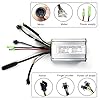 MIDUOLAI Kit De Conversion De VéLo éLectrique, 24V/36V/48V/250W/350W/500W, Moteur De Fileuse à EntraîNement ArrièRe, Roue ArrièRe 20/24/26/27,5/28/29 Pouces/700c, Piles Non Incluses,36v350w,28in #2