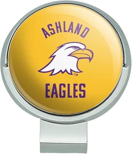 GRAPHICS & MORE Ashland University Eagles - Clip para sombrero de golf con marcador magnético de bola