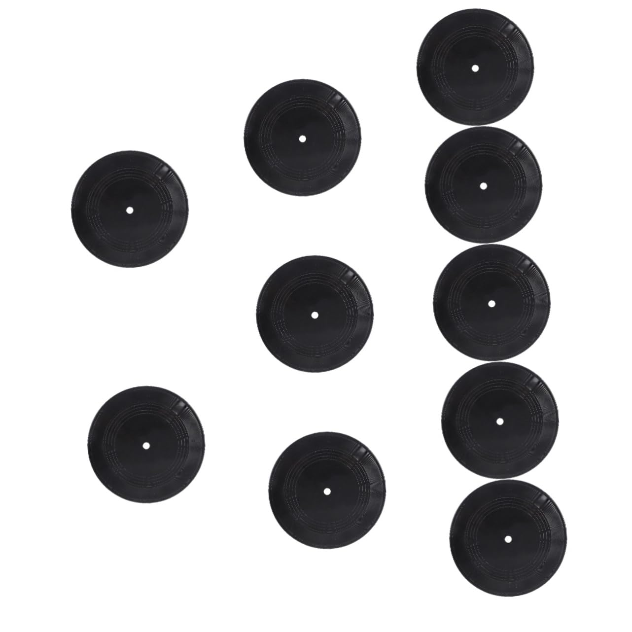 ARTIBETTER 10 Set Decorazioni Murali Alla Moda Decorazioni E Vuoti Per La Decorazione Arredamento Della Stanza Indipendente Camera Adesivi Muro Wall Stickers Vinile Black 10 Pezzi * 10
