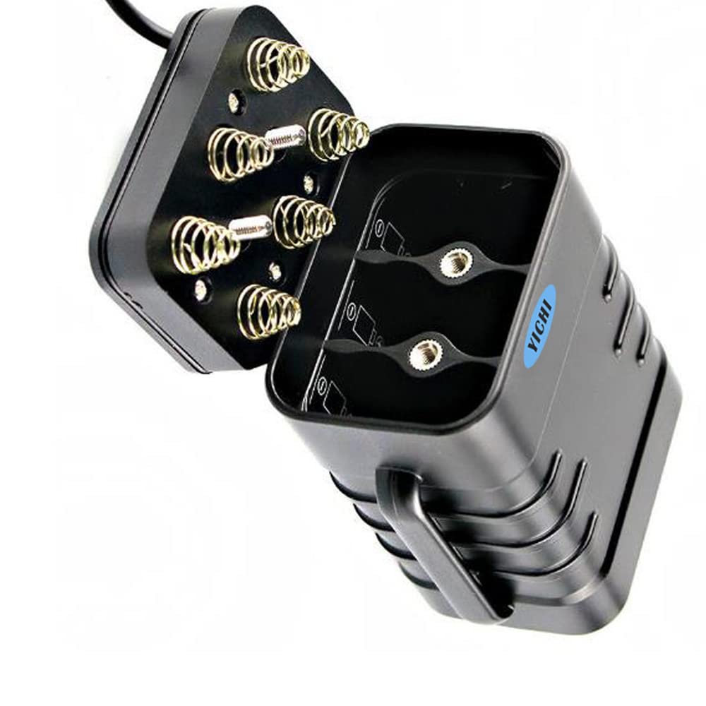 12V Bicicletta Mobile Power Box Batterie Supporto 18650 Batteria Impermeabile USB/DC Doppia Interfaccia Per Lampada Della Bici Della Bicicletta