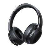 Fones de Ouvido Baseus Bass BH1 Lite com ENC, SuperBass 2.0, Áudio Hi-Res LDAC, 80h de Tempo de Reprodução, Design Dobrável e Confortável, Bluetooth 6.0 Preto