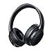 Baseus Bass BH1 NC Bluetooth Headphones Over Ear, SuperBass, 80H Playtime,AI ENC Clear Calls, Comfortable Fit, Smart App Control, Bluetooth 6.0, Foldable Lightwight Headset for Travel -Inky Black