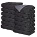 Cheap Cheap Moving Boxes - Deluxe Moving Blankets (12-Pack) - Size: 72 X 80 Inches, Black and Grey (MB)