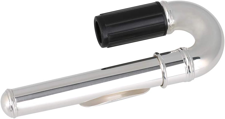 Silver-plated Flute Curved Head Joint for Classic Instrument Flute