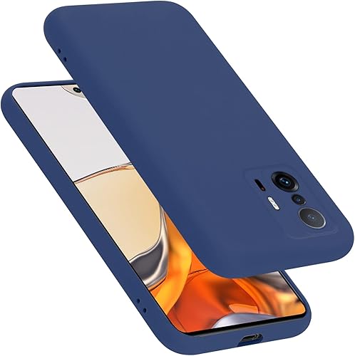 Miniatura 1 de Funda compatible con Xiaomi 11T11T PRO en azul líquido - Funda protectora de silicona TPU flexible