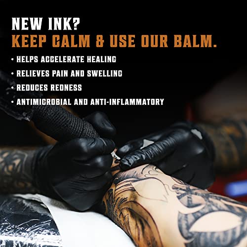 Viking Revolution Tattoo Balm for Before During & Post Tattoo, Safe, Natural Tattoo Aftercare Cream - Image 4