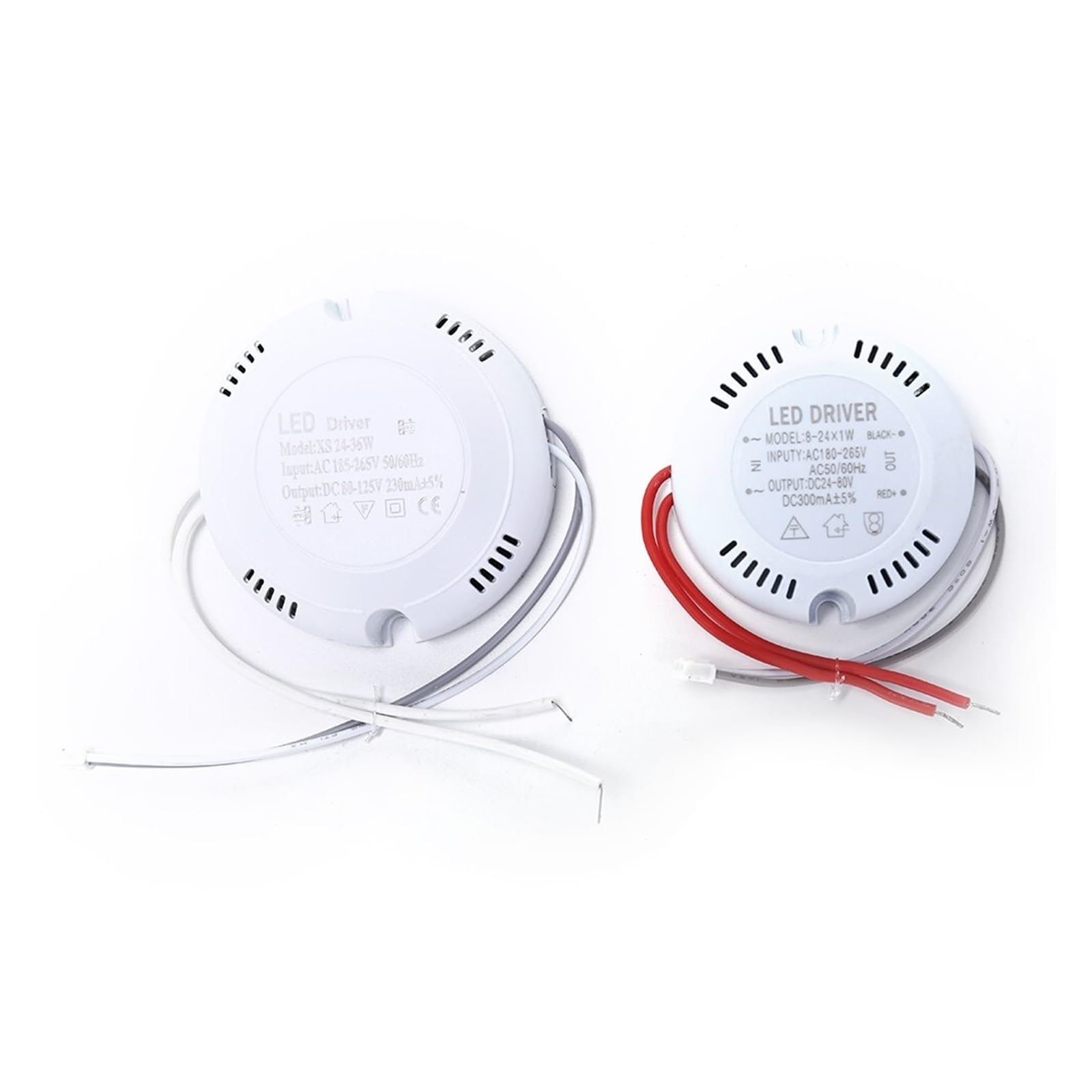 24W 36W LED Driver Ceiling Driver AC180-265V Round LED Driver Lighting Transformer LED Downlight LED Lighting(36W)