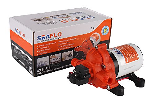 Seaflo 33 Serie Membranpumpe 12V/24V/220V 3.0GPM 45PSI(220 Volt)