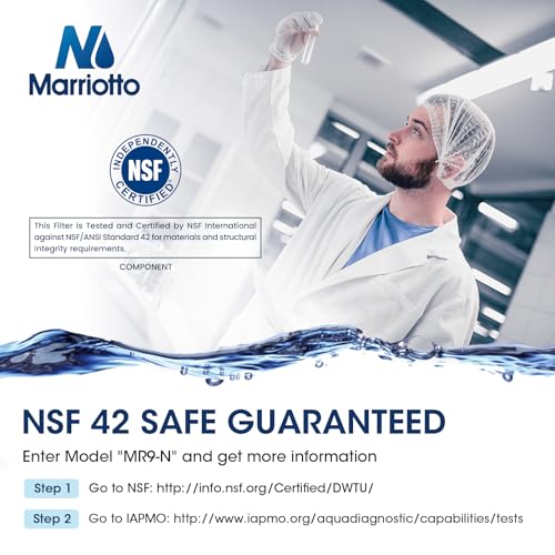 Image of MARRIOTTO XWFE (Built-in CHIP) Refrigerator Water Filter Pack of 6