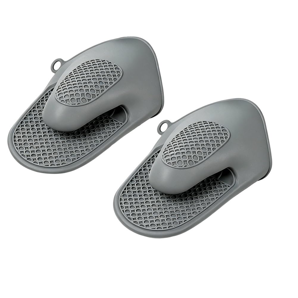 Aundhegrtt Heat Resistance Oven Mitts Thickened Silicone Oven Mitts Cooking Pinch Mitts Oven Mitts