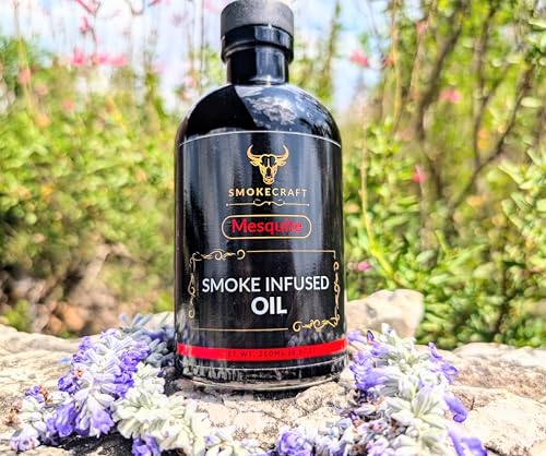 SmokeCraft Aceite de Oliva Frío Ahumado Mesquite 250ml miniatura 3