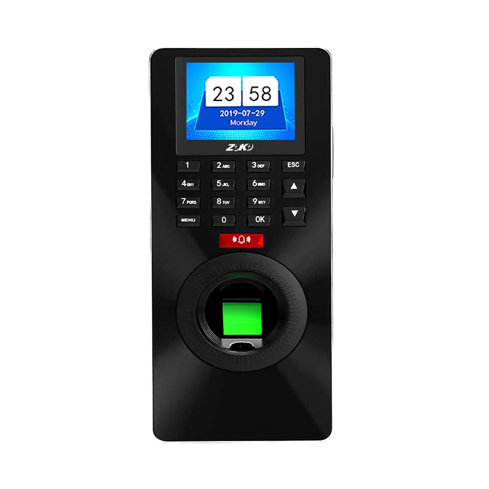 Alisa ZK-FP18 Fingerprint Recognition Password Time Attendance and Access Control System Lock