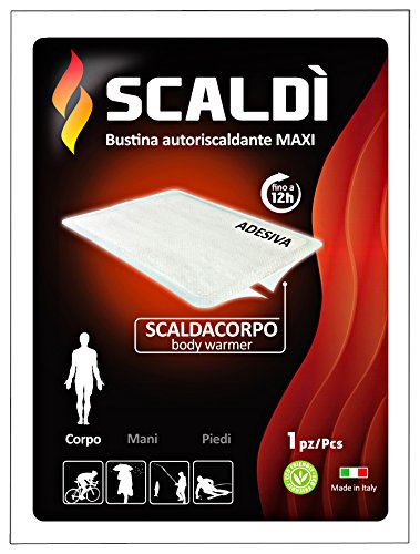 SCALDÌ corpo busta adesiva autoriscaldante maxi