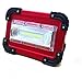 Produktbild DooGu 30 W wiederaufladbare LED-COB Arbeit Flutlicht, Anti  Crash, Aluminium Legierung Shell IP65 Wasserdicht Sicherheit Notfall Lichter für Outdoor Camping Fashing Walking The Dog mit 18650 Akku
