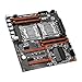 X99 Dual CPU Gaming Motherboard DDR4 M.2 NVME USB3.0 E-ATX LGA2011-3 Support Xeon E5 2680 V4 CPU Server Motherboard