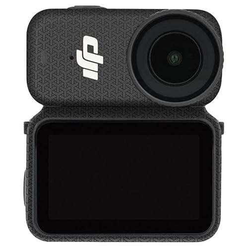 JJC カメラ保護レザーフィルム DJI Osmo Nano スタンダードコンボ 用 カメラスキンシール 3M材料 防水 耐擦傷 耐摩耗 ウーブン・ブラック