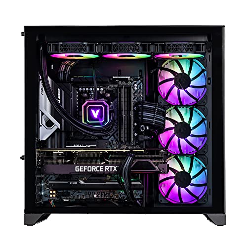 Image of Velztorm Septex Custom Built Gaming Desktop PC (AMD Ryzen 7 7700X, GeForce RTX 5080, 64GB DDR5, 8TB PCIe SSD, RGB Fans, 360mm AIO, 1000W PSU, WiFi 6E, Bluetooth 5.2, RJ-45, Win 11 Home)
