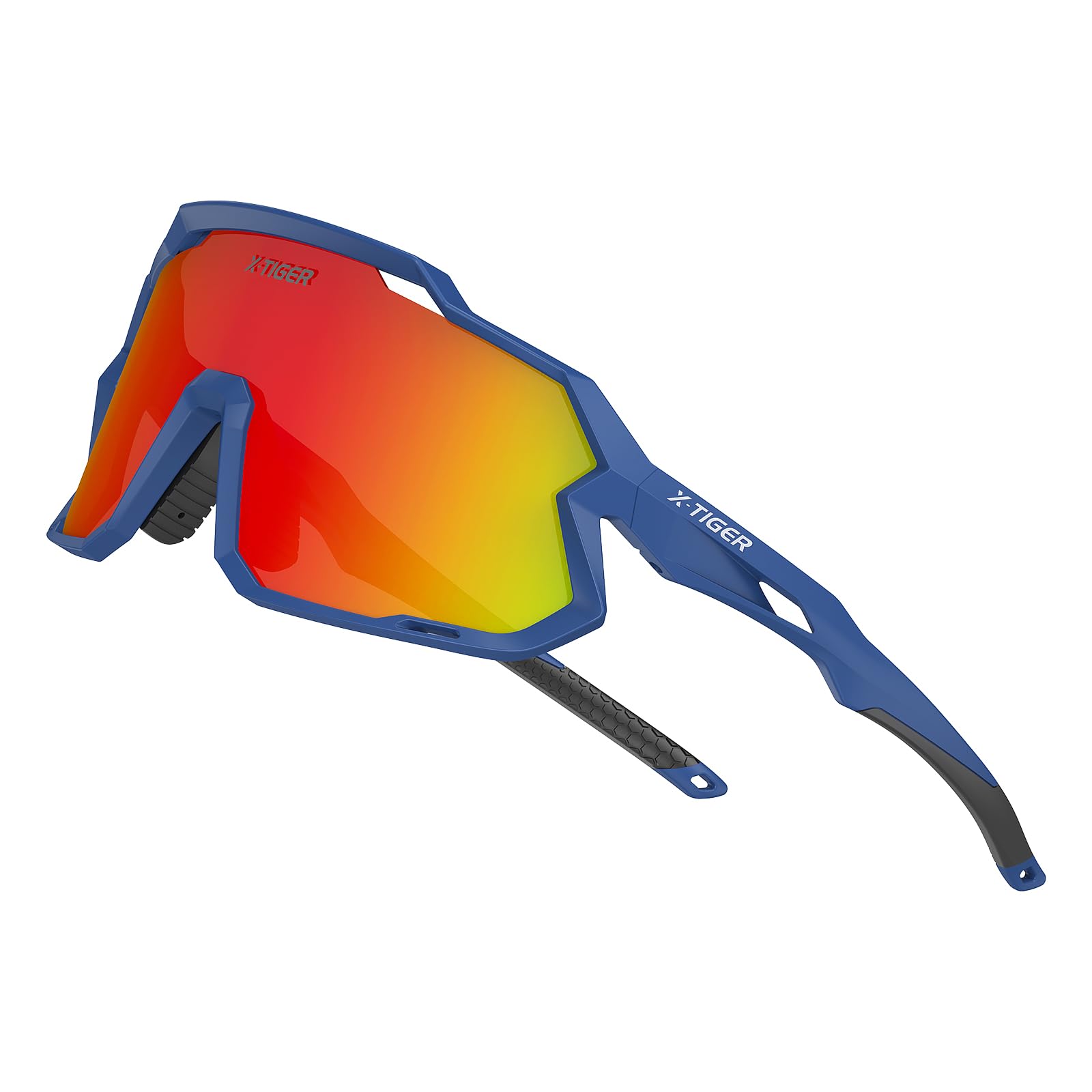 X-TIGER Gafas de Ciclismo Polarizadas para Niños - Gafas de Sol Deportivas Adolescentes de 8 a 14 Años Montura TR90