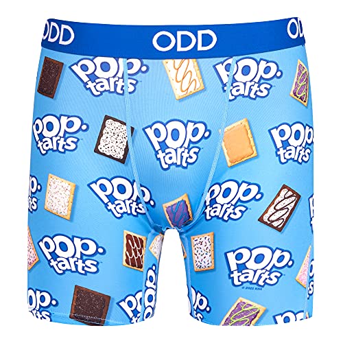Odd Sox, Eggo, Pop-Tarts, Men's Boxer Briefs, Funny Novelty Print Underwear