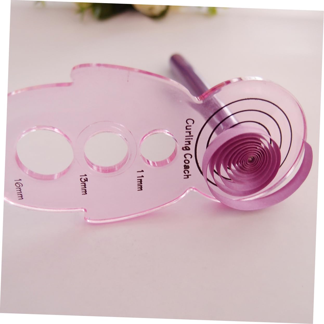 Beatifufu 10Pcs Paper Curling Tool DIY Quilling Accessories for Crafting Durable and Sturdy for Greeting Cards Home Decor and Party Decorations