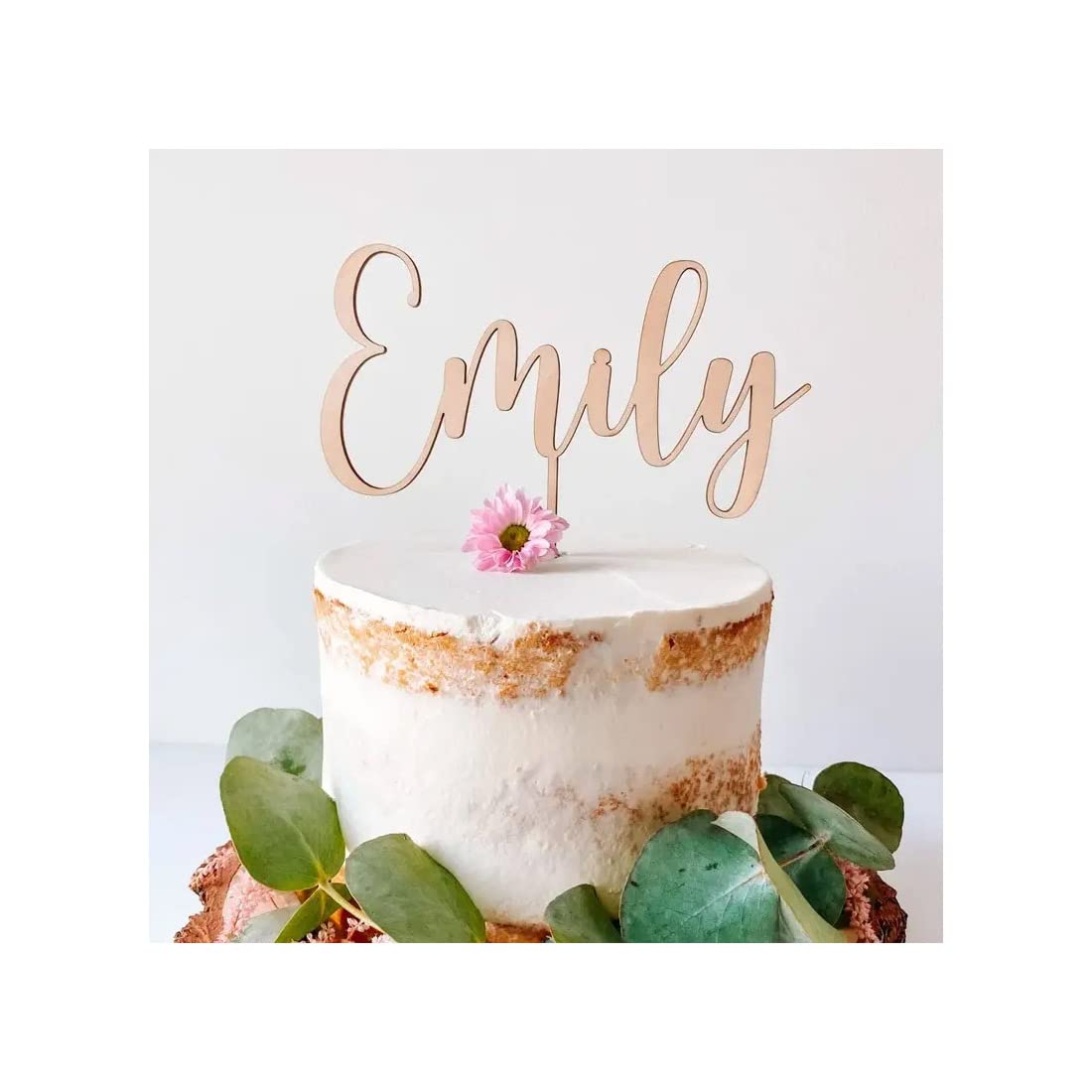 Torta di Pannolini personalizzabile con soggetto a scelta idea regalo utile per la nascita o battesimo bambino bebè con decorazione e topper in legno personalizzato (Orsetto)